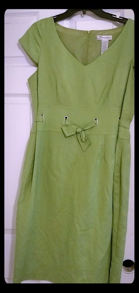 Dress Barn Green Dress, Size 14